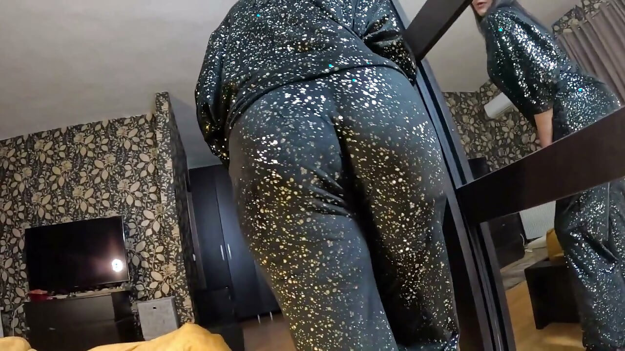 Caught Him Masturbating with My Shiny Work Downjacket - Deepthroat, Spit & Cumshot JOI