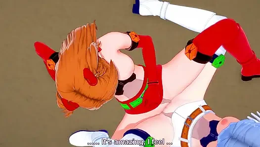 Asuka und Rei lesbische Scissoring oben ohne - Neon Đrika evangelion Hentai Parodie