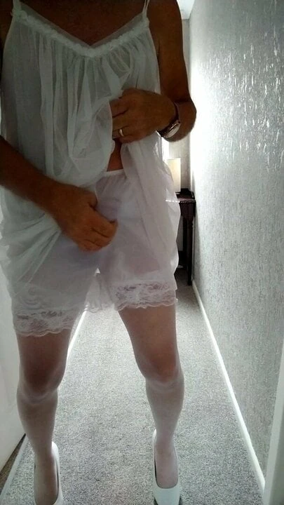 White lingerie