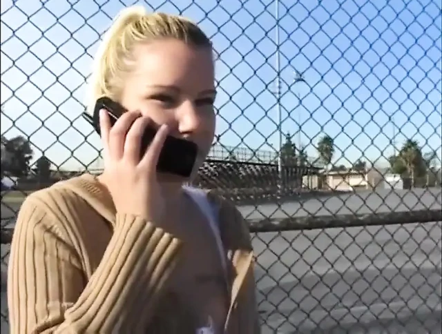 Blonde babe loves big penis in ass in mouth...cum in mouth