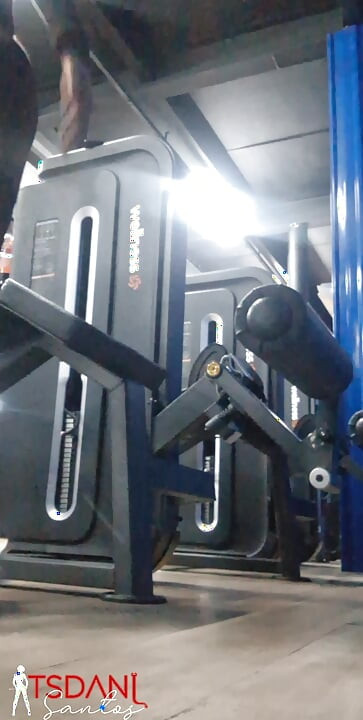 Me siento muy sexy en el gimnasio
