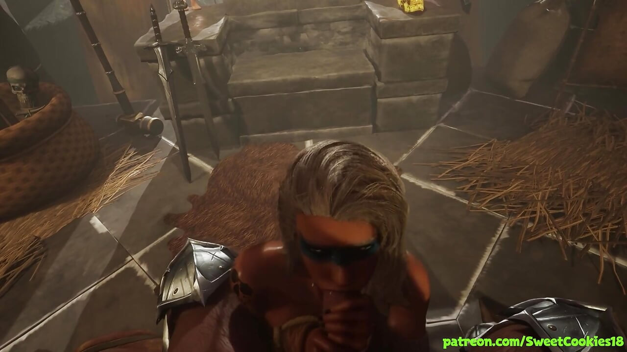 Viking Fucking a Busty Bombshell Hard