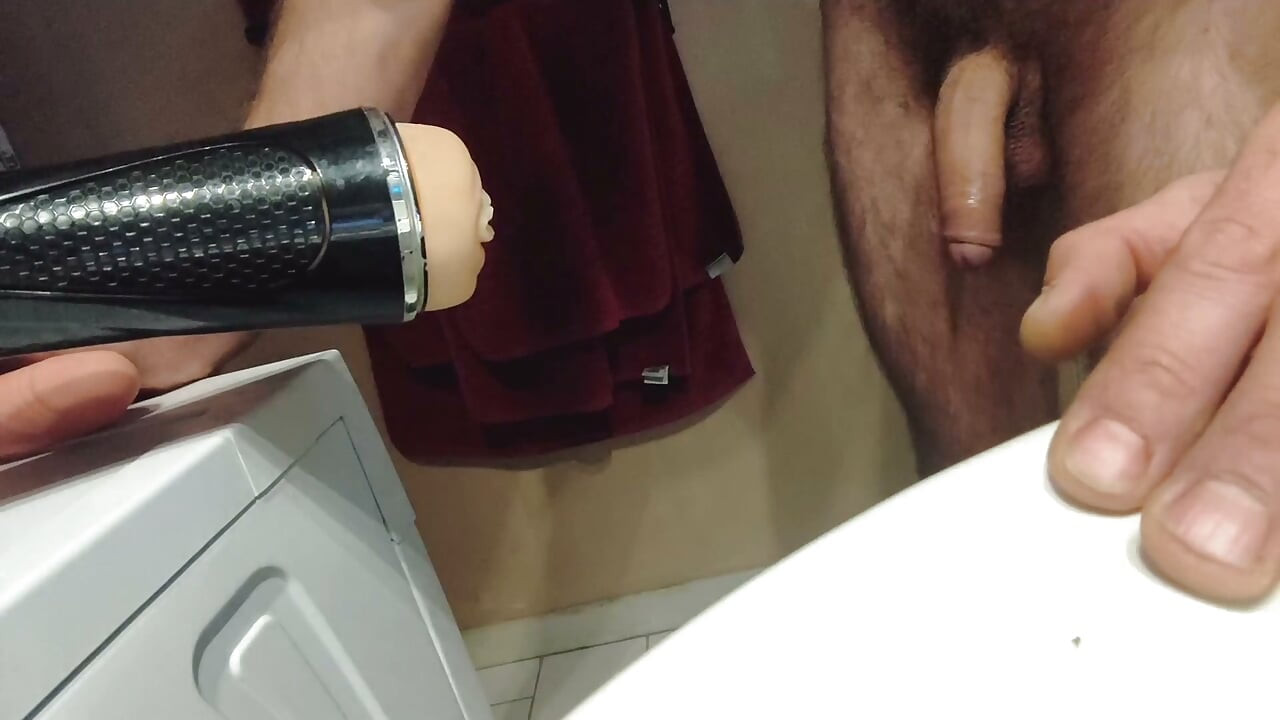 Intense orgasm in a vagina