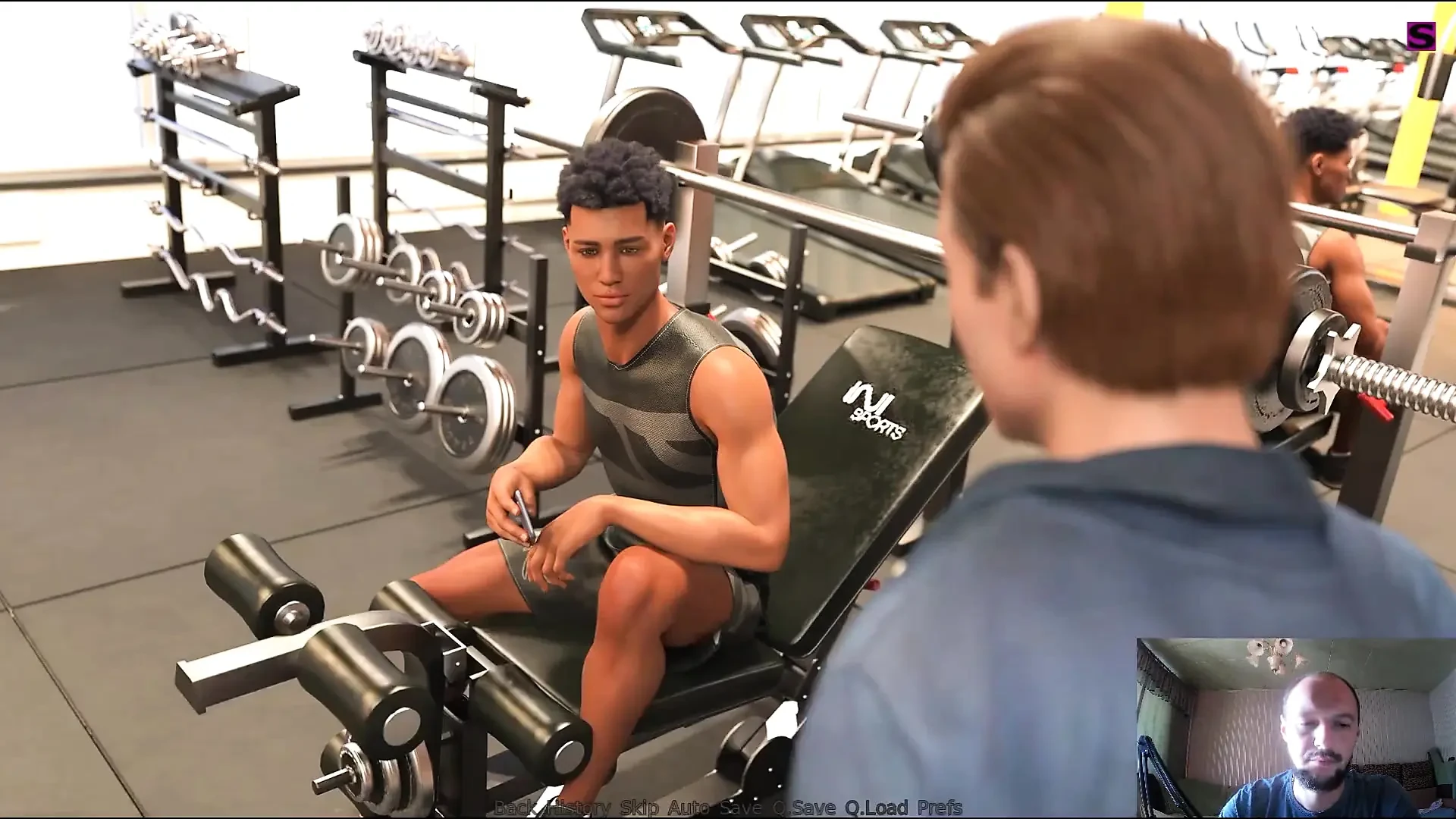 Blowjob the Coach in the Toilet