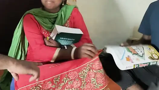 Teacher Enjoying Sex With His Student Schoolgirl Fucked by Her Stepbrother - threesome Sex Story