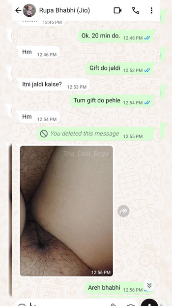 Emotional moment from "Hindu Wife Having Sex With Muslim Neighbour (Real WhatsApp Chat)"