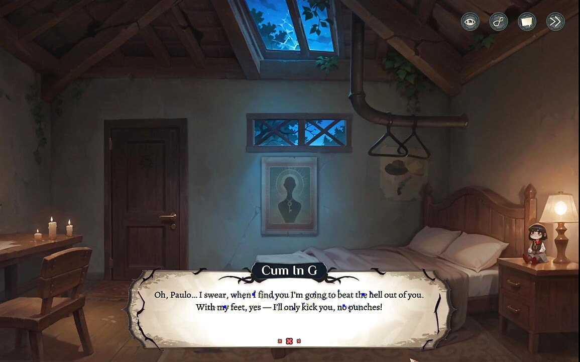 Hotel tales spooky hentai game ep.5 GHOST bartender é provocante estilo VAQUEIRA!