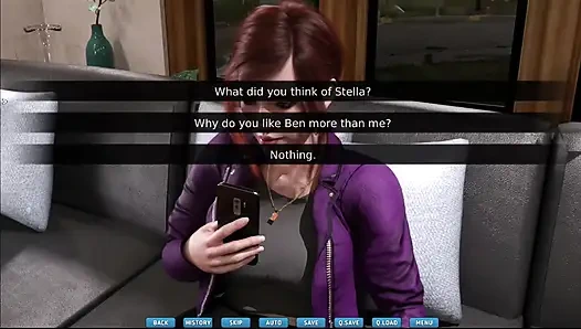 Bound to please #3 - Johannes watched Julia taking a nap in sexy nighty's.