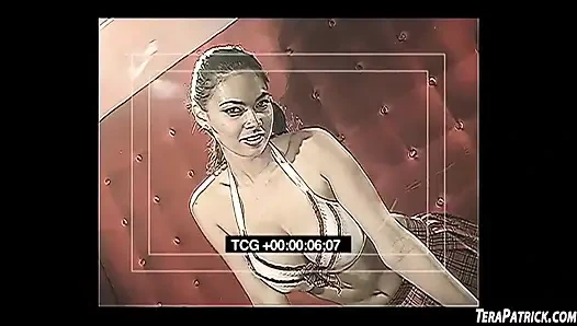 Tera Patrick probiert gonzo solo-masturbation mit spielzeug