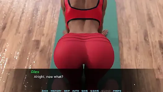 Stepmom Ask Help For Yoga But Stepson Fucks Her Mouth