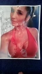 Cum tribute for Meghancum