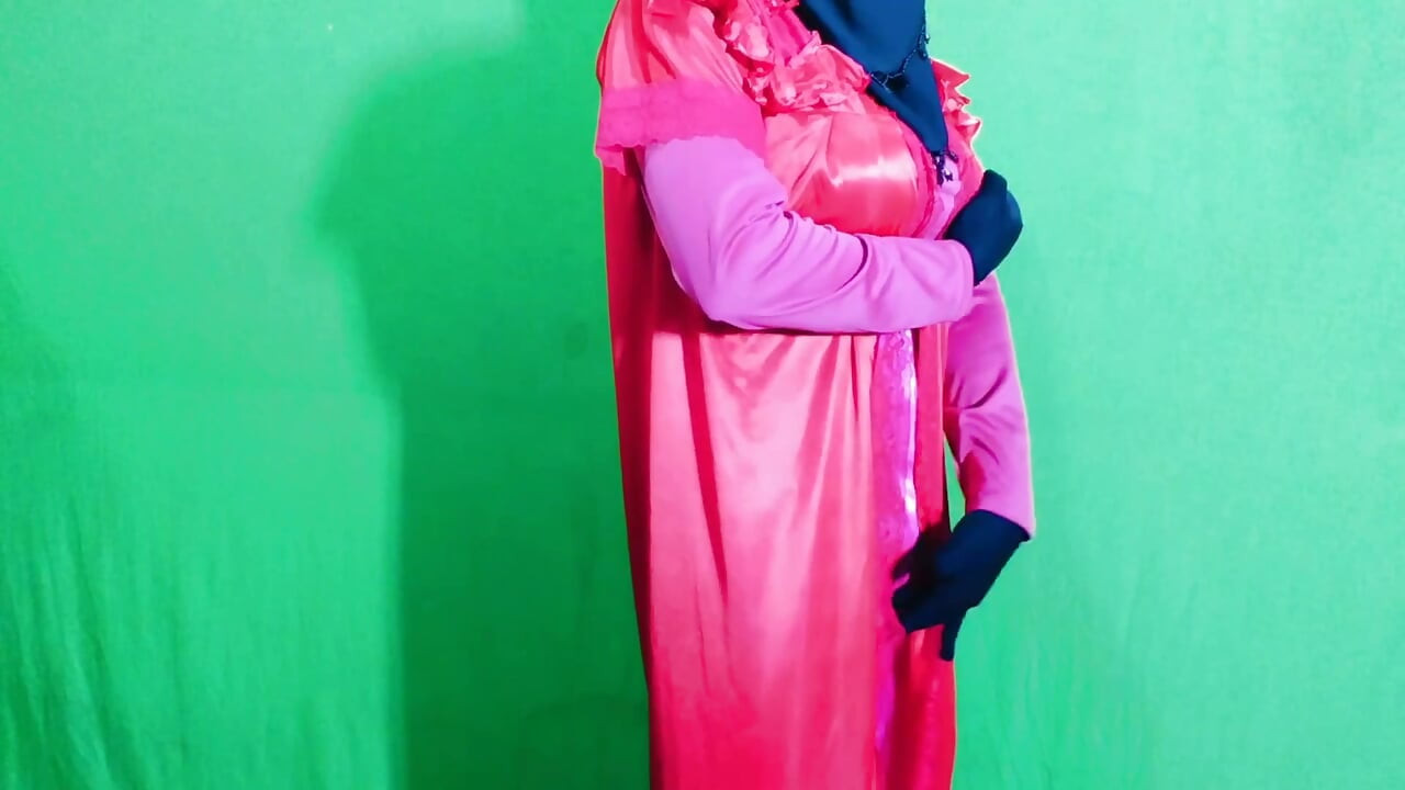 Romantic video of a beautiful local housewife