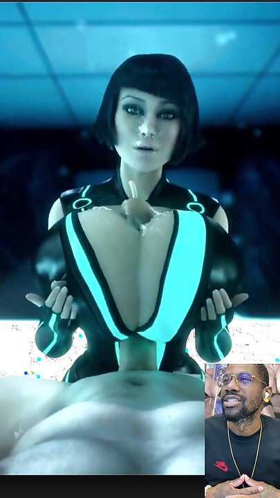 Futuristic Big Breast Slut Paizuri Fucking a Gooner Cock Until He Cums All Over Her Tits & Face