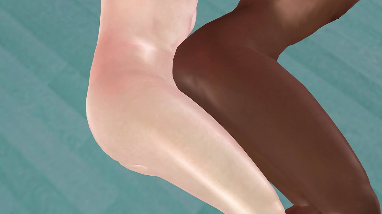 Animasyonlu 3 boyutlu eşcinsel porno - beyaz adam masada kaşık pozisyonunda siyah adamın götünü sikiyor