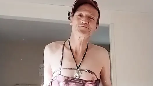 Little slut in red jacket and mini bodysuit!!