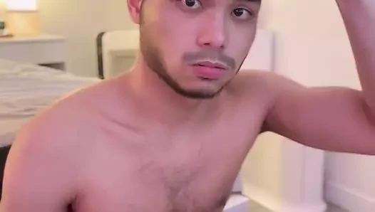 It's hard to use PC when stroking cock
