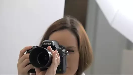 Photoshoot Starring Aiden Ashley Masturbating