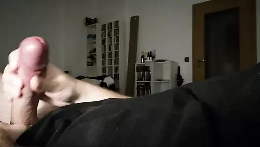 Mastürbasyon ile büyük cumshot
