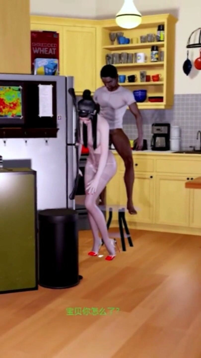 Vrouw die vreemdgaat met de beste vriend van haar man - Hentai 3D uncensored v387 | Clip 3