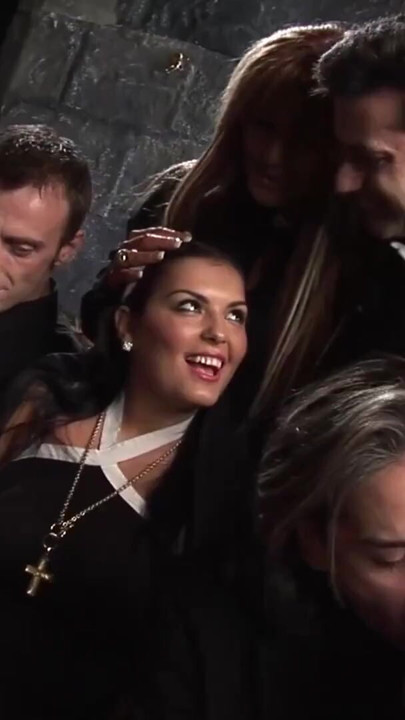 Stacey Saran has group sex with a couple of priests and nuns | Clip 2