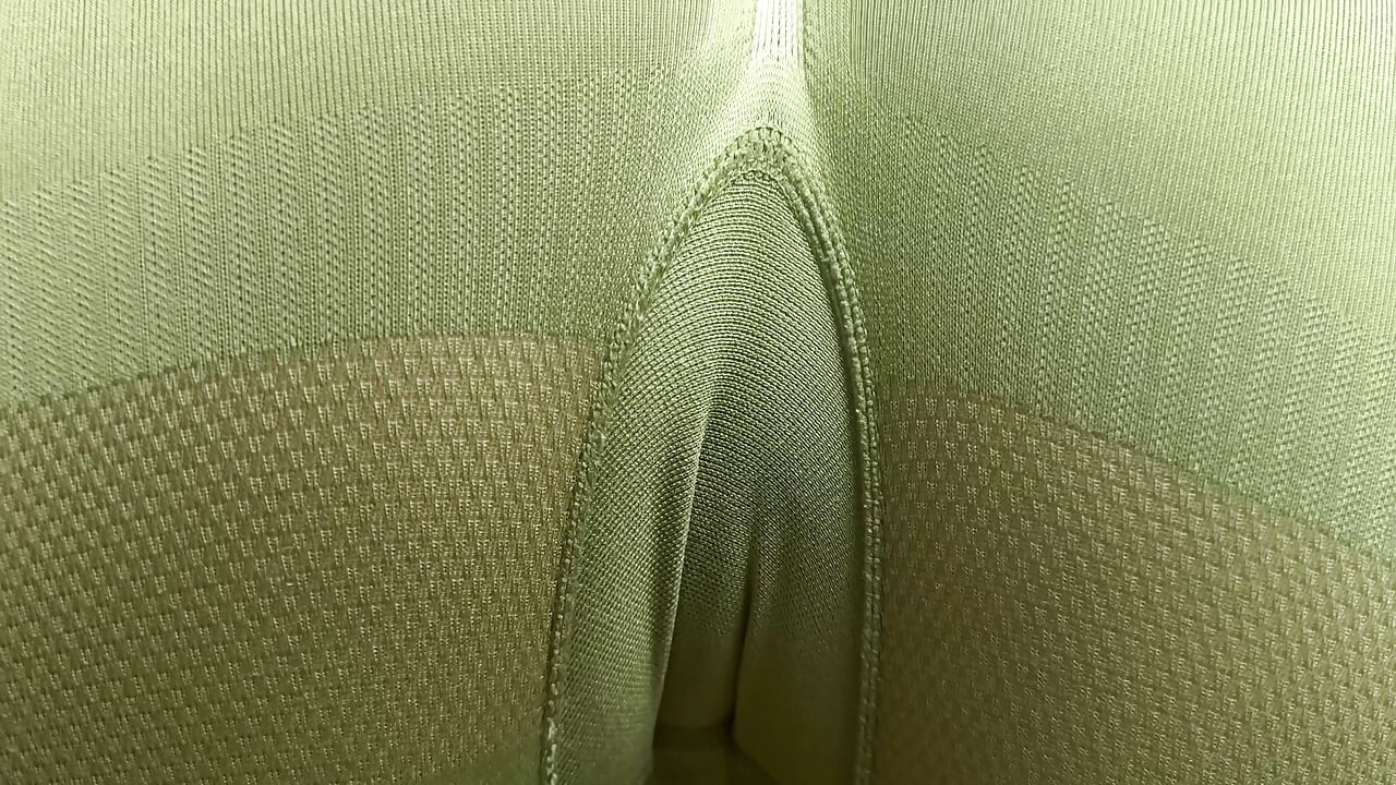 Girl Farting in Yoga Leggings