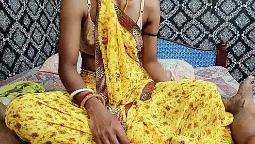 Bhabhi Called Her Stepbrother-in-law to Her Room for Sex When Her Husband Was Not at Home. Bhabhi Had Sex with Her Stepbrother-i