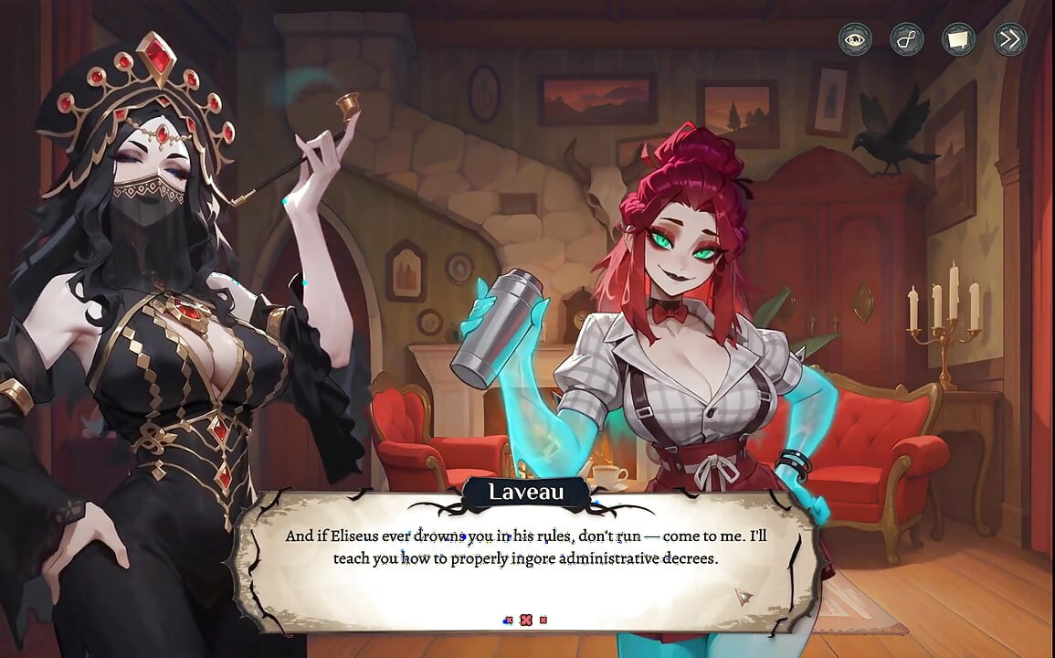 Hotel Tales SPOOKY HENTAI hra ep.5 ghost barman je škádlení cowgirl styl!