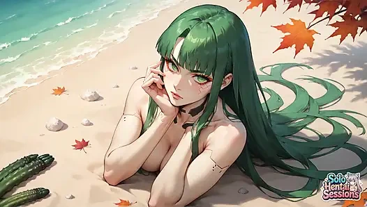 Dewi hijau tepi pantai mendesis pelipur lara