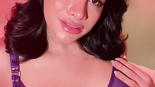 Viviana Trans Latina Steamy Hot Masturbation