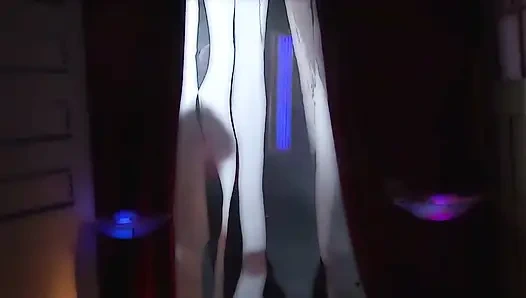 Asyalı ve latin sürtük için çifte penetrasyon