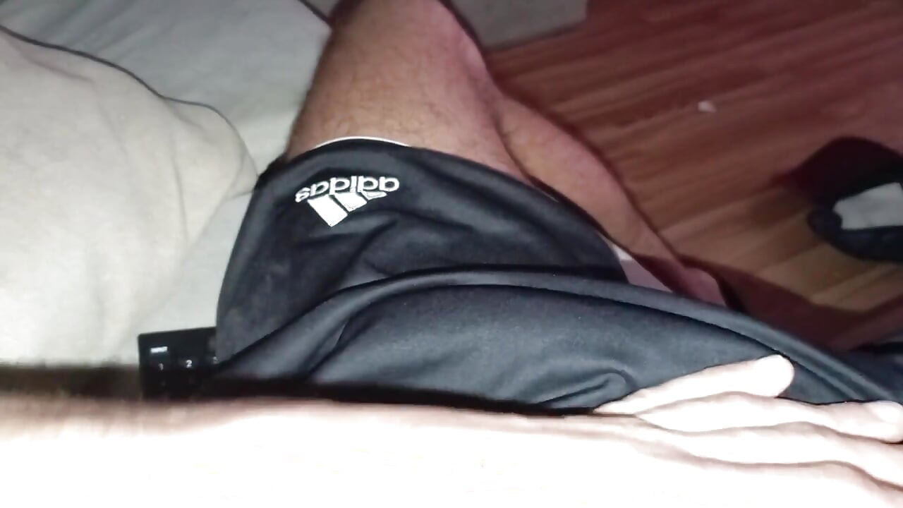 Rich Big Cock Stains the Clothes with Semen Again with the Intense Cumshot