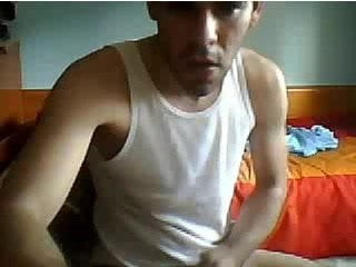 Straight guys feet on webcam #268