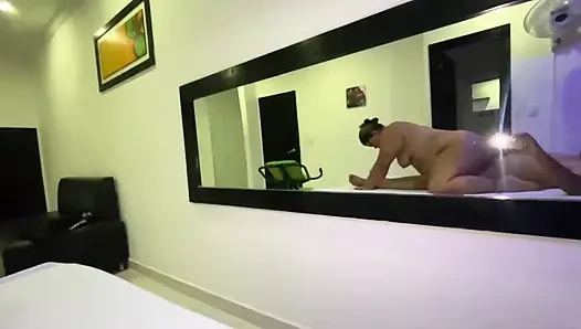 Big-bootied stepmother has sex with her stepdaughter's boyfriend because he has a bigger dick than her husband