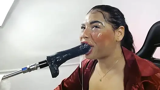 Sert gırtlağına kadar alma