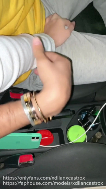Powerful moment from "Cruising I found a cute young student on the road I offered him a ride and fucked him in my car in"