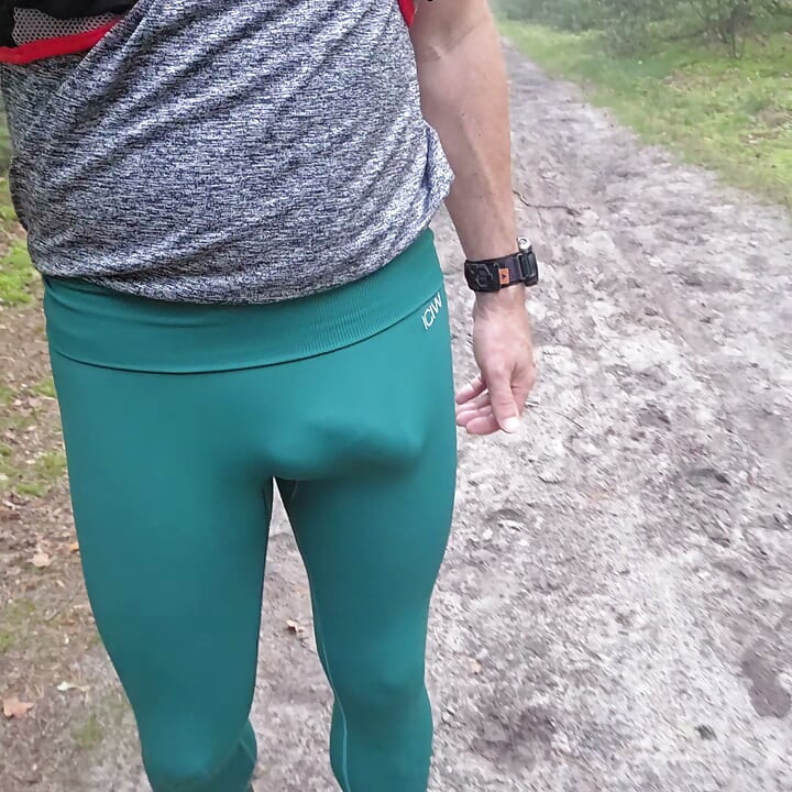 Walking in public woods with my bulge