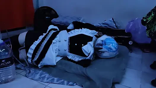 Kigurumi hizmetçi esareti ağır nefes oyunu
