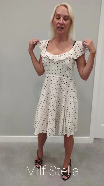 Cute Dress & Heels