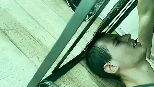 NO mercy PALM Beating - gebundener sklave