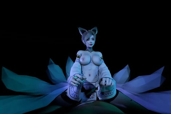 Fox Girl Lap Dance (Motorcycle) - VR 180