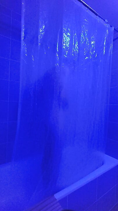 I'm taking a shower