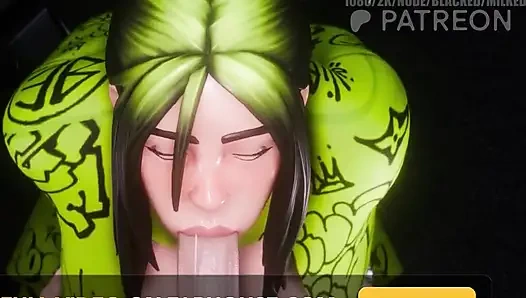 Fortnite Billie Sloppy Blowjob POV 3D Animation