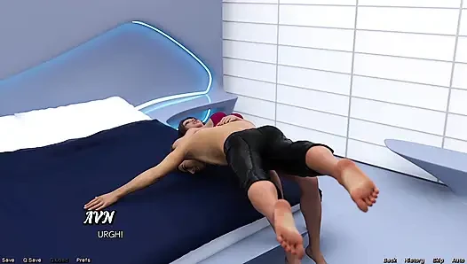 Gestrandet im raum 181 - 19-jährige rothaarige bekommt ihren größten geburtstagswunsch. Ein FFM dreier