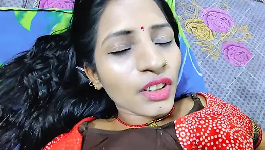 Hard-core desi teenage girl giving oil massage full side relaxation and fucking Hindi audio