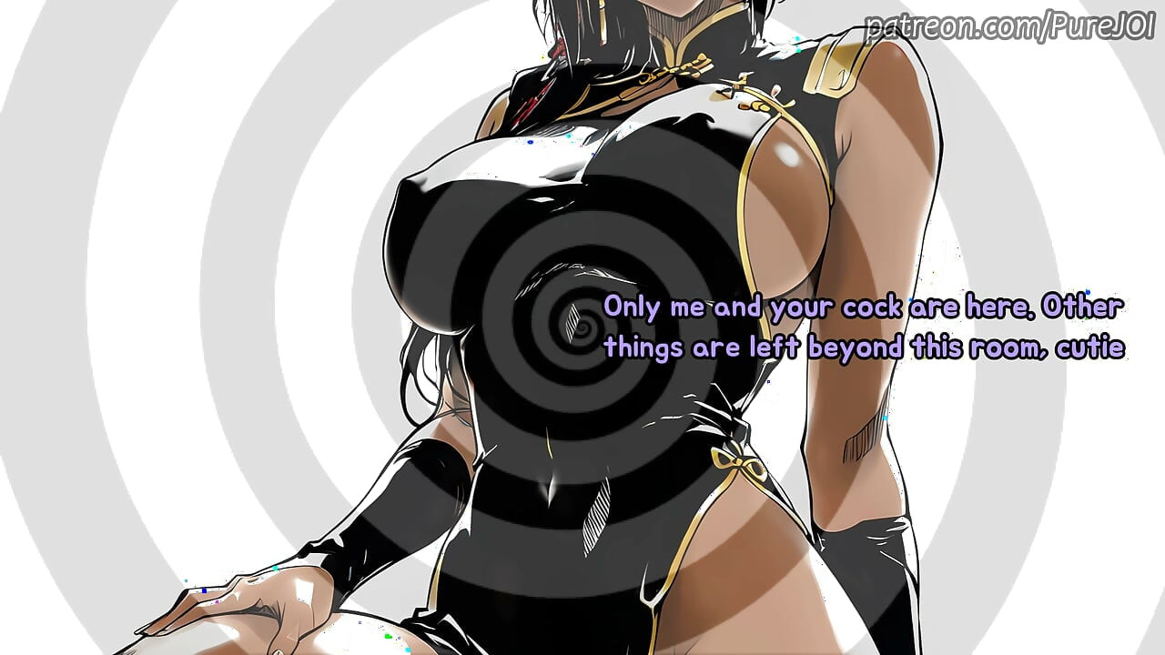 Looped! Yoruichi checks on your massive cock (Femdom JOI)