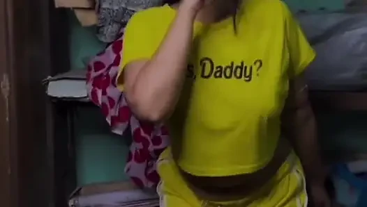 Mami Ki Lal Sari Dekh Ke Land Khada Hogya Hardcore Chudai with Mami