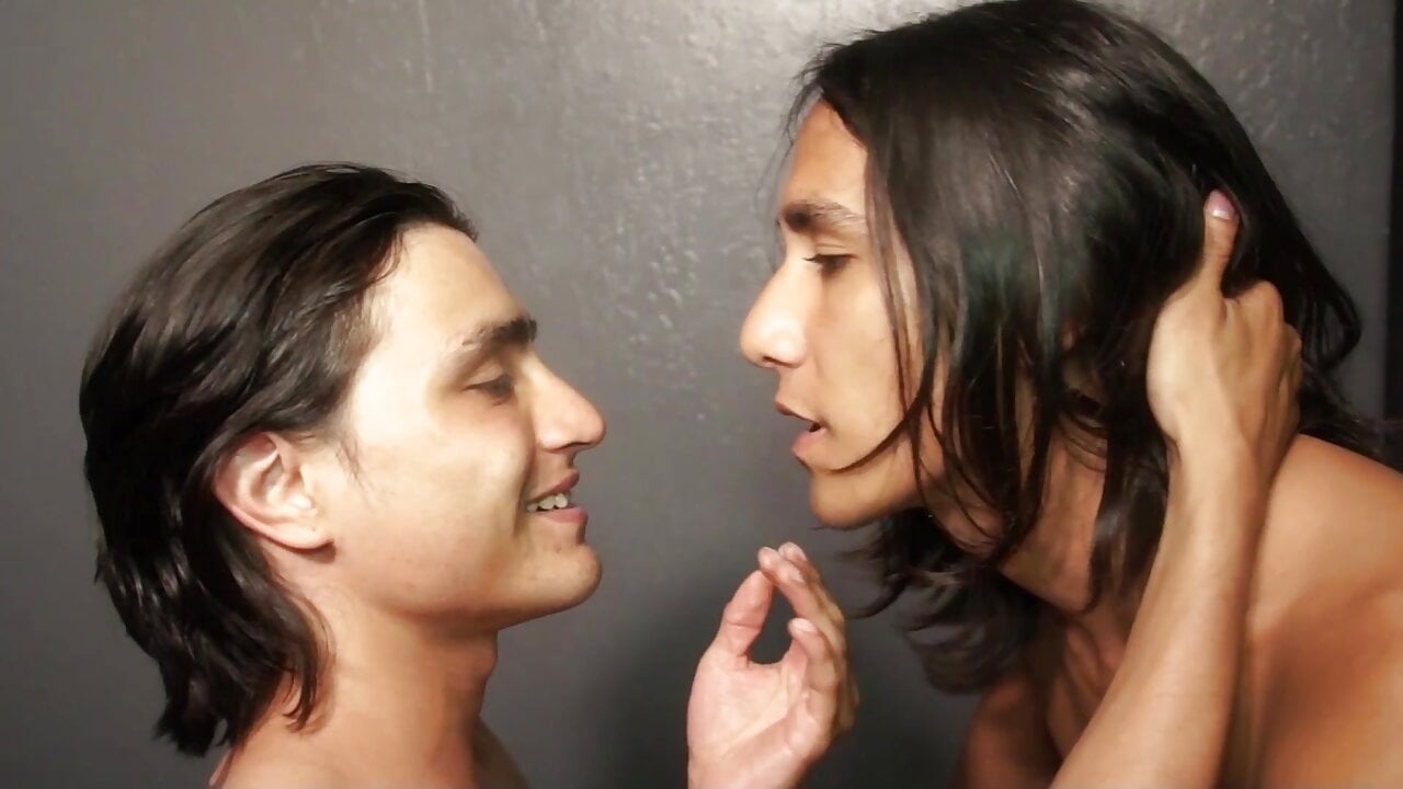 Cute skinny Latino gets a hot blowjob and rides his Latino boyfriends big cock