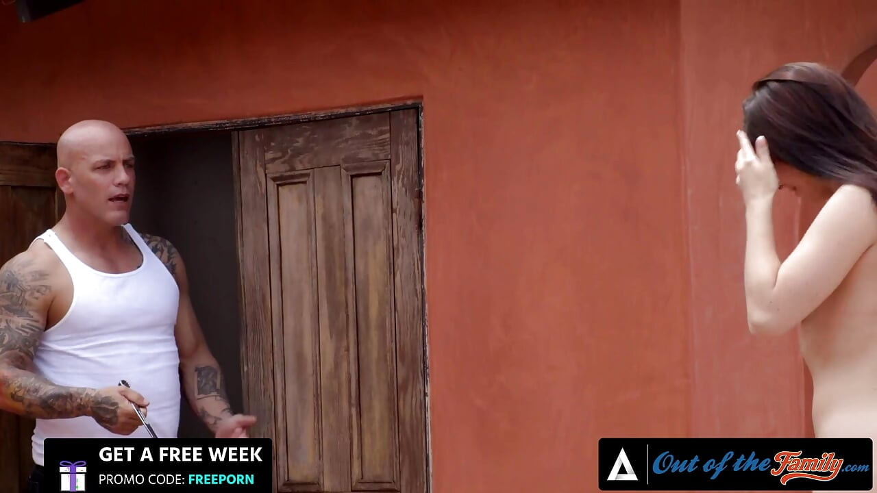 OUT OF THE FAMILY - Sexy Teen Girl Keira Croft Fucks With Her Stepdad's Big Cock