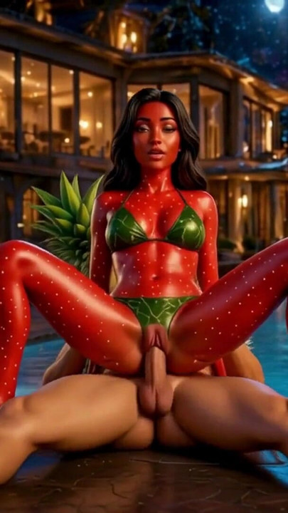 Poolside Passion Under the Stars - AI Hentai ASMR | Klip 1