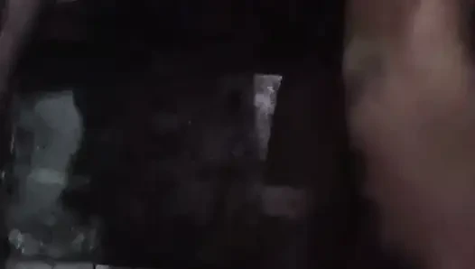 My wife is having sex with my friend in the bathroom.